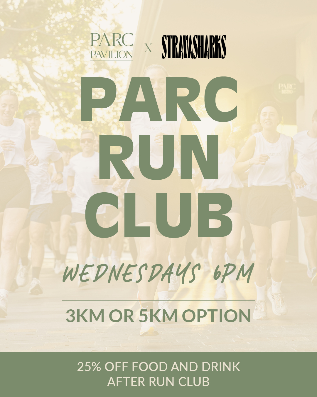 Parc Run Club - SOCIAL PORTRAIT - Parc Pavillion